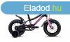 GHOST Powerkid 12 Metallic Black/Pearl Pink Gloss