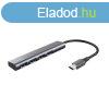 Trust USB Hub - Halyx (USB-C; 4port USB3.2; aluminium)