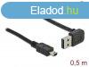 DeLock EASY-USB 2.0 Type-A male angled up / down > USB 2.