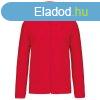 Uniszex cipzras mikropolr pulver, Kariban KA9102, Red-XL