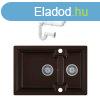 Laneo Boston S63-43BRM Grnit Mosogat + dugemel (sttbar