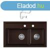 Grnit Mosogat EOS Indygo + dugemel (sttbarna)
