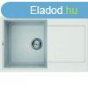 Elleci Easy 300 grnit mosogat medence Bianco Titano