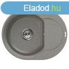 Elleci Easy ROUND 600 grnit mosogat medence Titanium