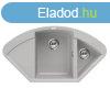 Elleci Easy CORNER grnit mosogat medence Aluminium