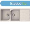 Elleci Ego 500 grnit mosogat medence Bianco Titano