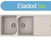 Elleci Ego 500 grnit mosogat medence Bianco