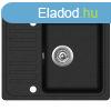 EVIDO HOME 45S COMPACT Grnit Mosogat Medence Antracit