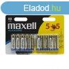 Maxell AA Alkli Elem 5+5db/csomag