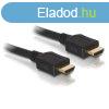 Delock HDMI 1.4 -> HDMI 1.4 M/M video kbel 1.8m fekete H