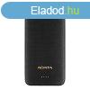 ADATA T10000 hordozhat ramforrs 10000 mAh fekete