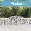 4 db ves horganyzott vas gabion kosr 300x30x60/80 cm