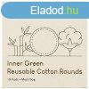 PURITO Bambusz-pamut korongok Inner Green (Reusable Cotton R