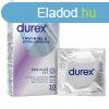 Durex &#xD3;vszer Invisible Extra Lubricated 10 db