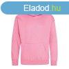 Just Hoods Gyerek kapucnis pulver AWJH001J, Candyfloss Pink