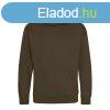 Just Hoods Gyerek kapucnis pulver AWJH001J, Olive Green-3/4