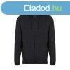 Just Hoods cipzros kapucnis frfi pulver AWJH050, Black Sm