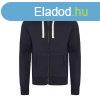 Just Hoods Uniszex cipzros-kapucnis frfi pulver AWJH052, 