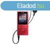 Sony NWE394R.CEW 8GB piros MP3 lejtsz FM rdival