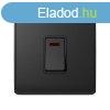 LONDON DOUBLE POLE SWITCH NEON 45A ANTHRACITE
