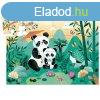 Djeco Formadobozos puzzle - Pici Panda Cuki - Leo the panda