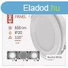 EMOS LED panel bepthet 13W 800lm IP20 termszetes fehr Z