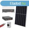 HYBRID SOLAR SYSTEM 3P/10kW 465W PANEL+4 BATTERIES