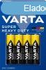 Varta Super Heavy Duty AA fltarts ceruza elem (R6) bl/4