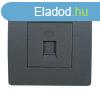 EL BASIC TZ106 TELEPHONE SOCKET GRAPHITE-OLD