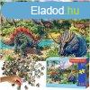 CASTORLAND Puzzle 120el. Dinosuar Volcanos - Dinoszauruszok 