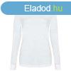 JT002F tri-blend Ni hossz ujj pl Just Ts, Solid White-X