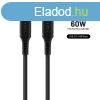 FIXED Liquid silicone adat- s tltkbel USB-C/USB-C, PD, 1