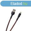 MobilNET Dtov a nabjac kbel USB/Lightning, 2A, 1m, ?ier