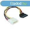 Delock Molex Power 4pin -> SATA Power 15pin M/F tpkbel 