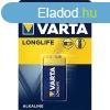 Elem 9V-os 6LR61 E Longlife 1 db/csomag, Varta 