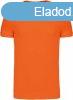 Frfi jersey rvid ujj pl, Kariban KA356, Orange-S