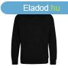 Just Hoods Gyerek kapucnis pulver AWJH001J, Deep Black-7/8