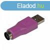 PS/2?USB Adapter Startech GC46MFKEY Lila