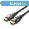 Vention HDMI/M -> HDMI/M HD, (8K, optikai kbel, fekete, 
