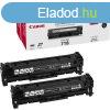 Canon CRG718 toner twinpack black ORIGINAL 