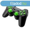 Gamepad Warrior USB, Esperanza fekete-zld 