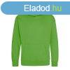 Just Hoods Gyerek kapucnis pulver AWJH001J, Lime Green-1/2