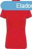 Ni gallros rvid ujj jersey pl, Kariban KA263, Red-XS