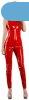 Vinyl Jumpsuit piros overall, S