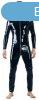 Black Imitation fekete overall, XXL