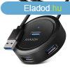 AXAGON HUE-P1AL 4x USB 3.2 Gen 1 ROUND hub, micro USB tpcsa