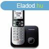 Vezetkes Telefon Panasonic KX-TG6852SPB Fekete 1,8"