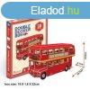 3D kicsi puzzle: Angol emeletes busz CubicFun 3D jrm maket