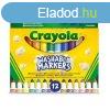 Crayola: 12 db tompahegy lemoshat filctoll