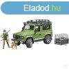 Bruder U02587 Land Rover Defender kombi, erdsszel s kutyv